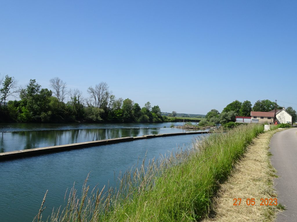 Trennung zwischen Doubs und Canal